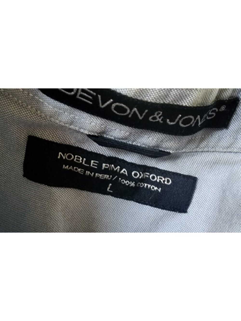 Vintage Y2K St Augustine Florida Embroidered Bridge Of Lions Pima Oxford Shirt L - Picture 3 of 7